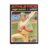 1971 Topps Reggie Jackson baseball card