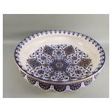Antique Sarreguemines hand decorated porcelain