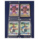 Lot of Darryl Strawberry rookie cards