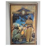 Vintage Maxfield Parrish "Lamp Seller Of Baghdad"