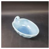 Vintage Bauer pottery relish dish