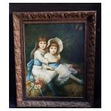 Signed oil painting on canvas