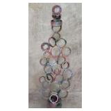 Industrial abstract sculpture