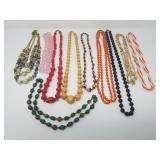Vintage beaded necklaces