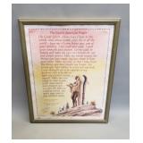 Signed Simon P. Nava "The Native American
