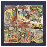 Vintage 1960s Superman comic books
