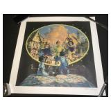 Disneyland "New Fantasyland" signed Charles Boyer