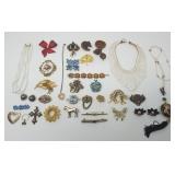 Vintage costume jewelry