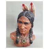 Vintage Kendrick Vaughn Native American Chief