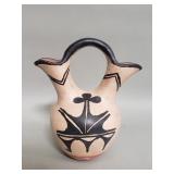 Vintage Southwestern pottery wedding vase
