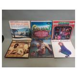 Group of vintage LP records