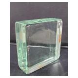 Vintage architectural glass block