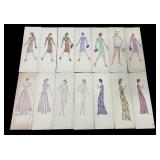Vintage artist signed Beatrice Mejia