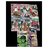 Lot of vintage Spider-Man comic books