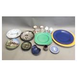 Porcelain and ceramic plates