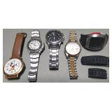 Elgin, Casio, Fossil, Lorus & Disney watches