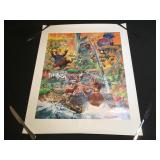 Disneyland Splash Mountain 1989 debut promo poster
