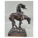 Vintage copper tone mixed metals "End of the
