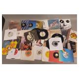 Group of vintage 45rpm records