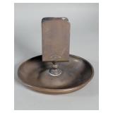 Bradley and Hubbard ashtray and matchbox holder