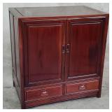 Chinese-style mahogany cabinet