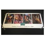 Walt Disney poster signed by Sherri Vandoli