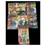 Vintage 1960s Superman comic books
