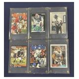 Lot of signed NFL football cards