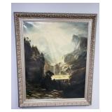 A. Bierstadt vintage oil on canvas