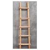 Vintage pine ladder