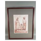 Robert Freeman of Dakota Luiseno tribe signed