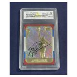 1998 Fleer Michael Jordan 23KT graded 10