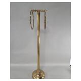 Brass towel rack