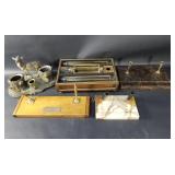 Vintage desk accessories