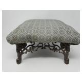 Victorian style cast iron footstool