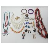 Vintage costume jewelry