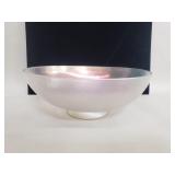 Vintage iridescent art glass bowl