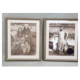 Pair of Edward S. Curtis photo prints
