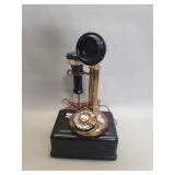 Vintage Western Electric brass candlestick