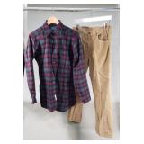 Vintage Pendleton shirt and Levi