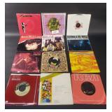 Vintage 45 RPM records