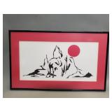 Signed Calvin Conroy "Somewhere in the Shadows"