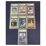 Large lot of graded baseball cards