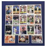 Lot of Barry Bonds baseball cards