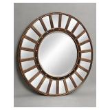 Regency style circular mirror