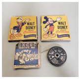 Four vintage 16mm cartoon reels