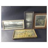 Group of vintage prints