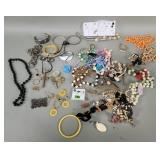 Costume jewelry bracelets, necklaces & earrings