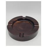Vintage Catel hardwood cigar ashtray