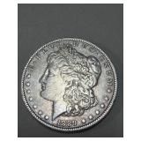 1889 Morgan dollar coin